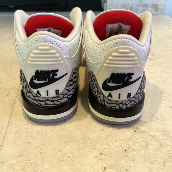 Jordan 3 White Cement Reimagined Size 4.5 (GS) - Picture 3 of 6